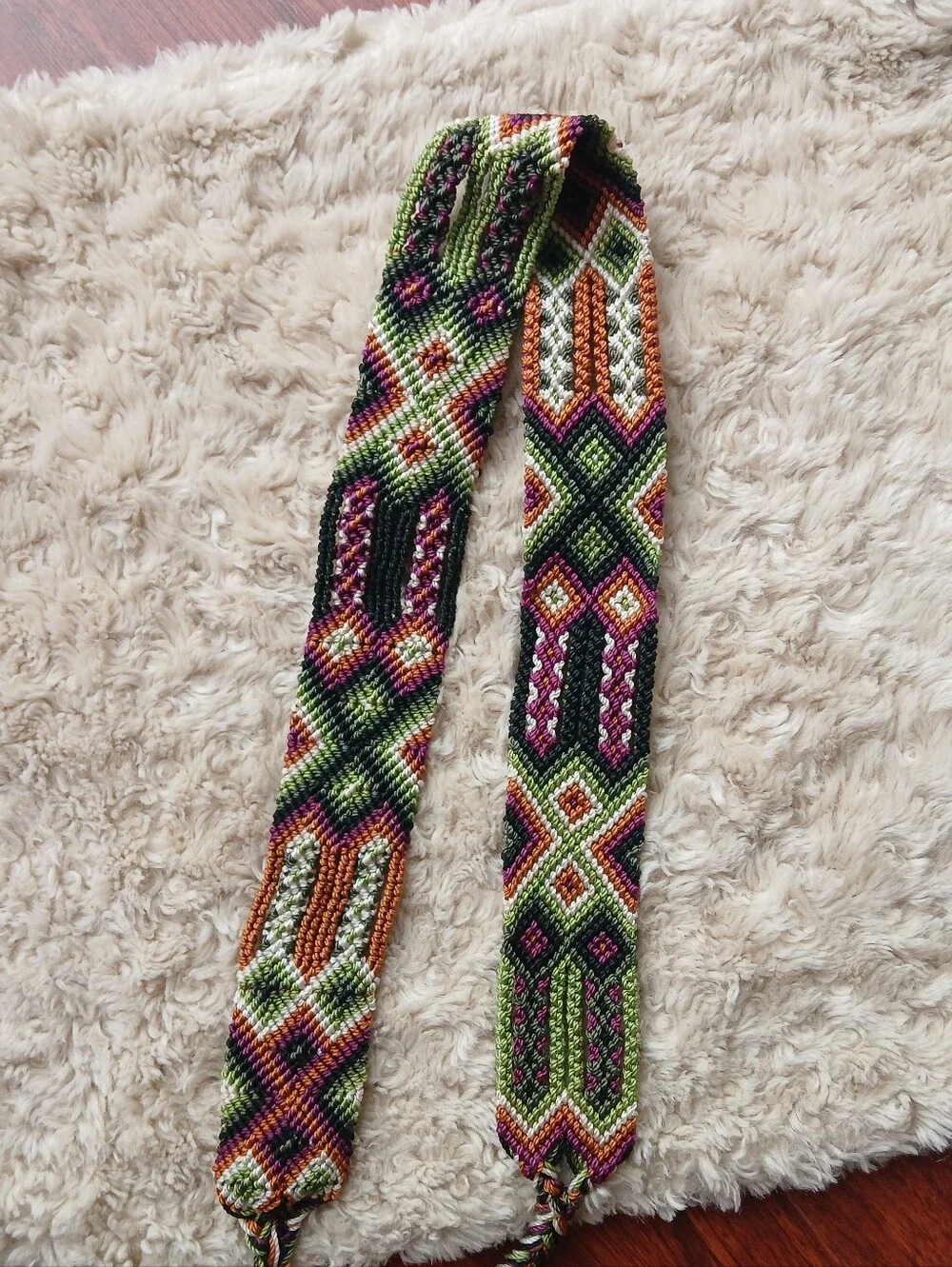 💎 Women' Belt Multicolor Woven Belt Strap Boho
